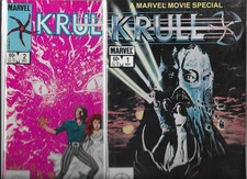 KRULL #1-#2 MOVIE OFFICIAL COMICS ADAPTATION SET (VF/NM) HIGH GRADE BRONZE AGE picture