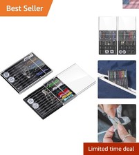 Effortless Repair Kit: 20-Pcs Sewing Kit with Pre-Threaded Needles & Safety Pins picture
