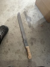 Vtg Gavilan de Incolma Colombia BirdLogo 20” Blade Jungle Machete Bush Knife picture