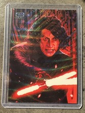 Star Wars Topps Chrome Galaxy 2026 KYLO REN Dark Side #ADS-10 - Wave 69/99 Nice picture