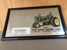 Pierce Nebraska John Deere Advertising Sign Buckendahl Tractor Parts A picture
