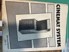 Cinematronics CINEMAT SYSTEM Arcade Video Game Manual - good used original picture