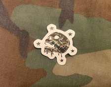 NORTHERN PROVISIONS NORPRO M81 WOODLAND CAMO MELTINGGAZER STICKER SLAP NOT FOG picture