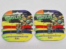 2 Pack Nickelodeon Teenage Mutant Ninja Turtles Interchangeable Charm Bracelets picture