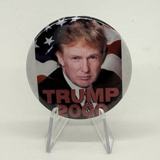 2000 DONALD TRUMP REFORM PARTY political button pinback 2.25