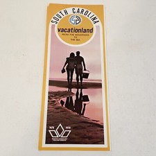Vintage 1970 South Carolina Tourists Travel Vacation Brochure picture