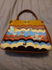 Danielle Nicole Disney Pinocchio Scalloped Handbag Purse picture
