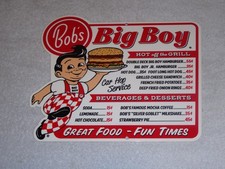 VINTAGE BOB'S BIG BOY 👦FAST FOOD RESTAURANT 12