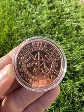 EXTREMELY RARE 🔥CHRIS KYLE FROG FOUNDATION CHALLENGE COIN Seal Team 3 Copper picture