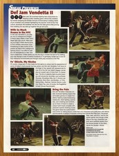 2004 Def Jam Vendetta II 2 PS2 Xbox Gamecube PREVIEW Print Ad/Poster Promo Art picture