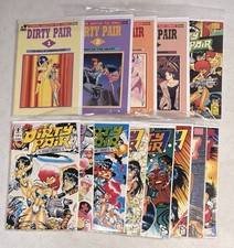 Lot Of 13 The Dirty Pair Comic Books: Sim Hell, Fatal But Not Serious, II, More picture