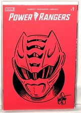 POWER RANGERS #1 | Signed Remarked by Ken Haeser | Dynamic Forces | Boom Studios picture