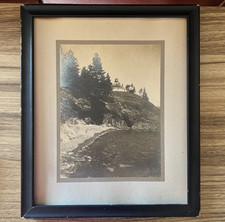 Antique Photograph OWLS HEAD LIGHTHOUSE MAINE  picture