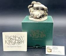 Harmony Kingdom Foul Play Skunks Figurine Trinket Box 1998 TJSK picture