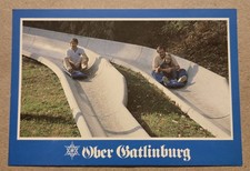 Vintage Ober Gatlinburg Alpine Slide 6x4, Smoky Mountains TN Unused Postcard FG  picture