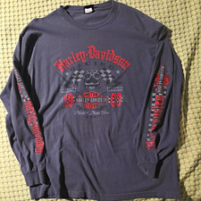 Vintage 2012 Harley Davidson Voodoo New Orleans Long Sleeve Shirt XL Bravado picture