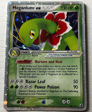 Pokémon 2005 EX Unseen Forces Meganium ex Holo 106/115 English picture