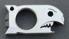 Notorious EDC ATOMIC BOMB Half Inch Thick Stonewashed Titanium Multi-Tool 🦈🔥 picture