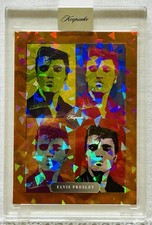 🔥Elvis Presley Keepsake 2026 Upgrade Edition Card 25/50 Orange Cracked Ice picture