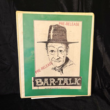 Joe McCarthy Bar-Talk Pre-Release Original Interior Drawing, Inscribed 1989 picture