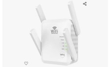 WiFi Repeater 1200 Mbps Wireless Extender Model AC15, White picture