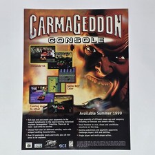 Carmageddon Nintendo N64 GameBoy Color Console Print Ad/Poster Official Promo picture