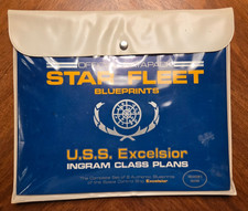 Star Trek Blueprints U.S.S. Excelsior Ingram Class Plans  Datapack Star Fleet picture