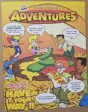1998 Burger King Kids Club Adventures Volume 9 No. 5 Mint Condition  picture