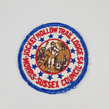Jockey Hollow Trail Lodge 54 Patch Vintage 3