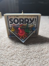 Hallmark 2014 Sorry Game 1st in Family Game Night Series Keepsake Ornament picture