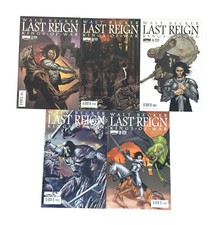 Walt Becker LAST REIGN KINGS OF WAR comics #1 2 3 4 5  ~ FULL SET picture