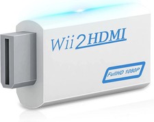 Wii to HDMI Adapter 1080P Converter with Audio Jack for Nintendo Wii Wii U picture