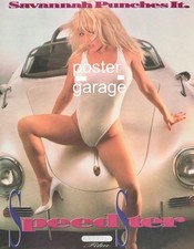 Adult Pin-Up Vintage Poster 11X17 Glossy   Speedster Vivid '92 Savannah picture