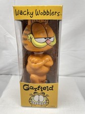 VTG. RARE Garfield Wacky Wobbler Bobblehead Figure 1999 New Old Stock. picture