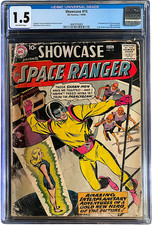 Showcase 15 CGC 1.5 OW 1958 1st Appearance Space Ranger picture