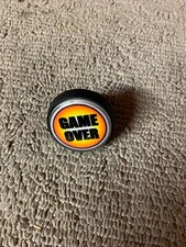 working RAPTOR CAPTOR Game over 2'' round Button arcade game part if1 picture