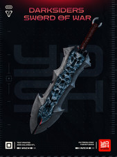 Darksiders War Sword Cosplay Prop picture