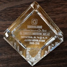Rare Gearbox Software Borderlands DLC Crystal Award 2009–2010 Dr. Ned, Moxxi, Kn picture