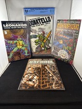Raphael Leonardo Michaelangelo Donatello(CGC 9.6) Solo Series #1 Set TMNT 1986 picture