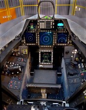 The cockpit of a Lockheed Martin F-22 Raptor Photo Collection picture