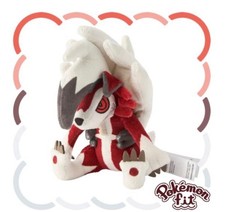Lycanroc (Midnight Form) Plush Pokemon Fit - Pokemon Center Japan picture