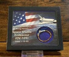 Space Shuttle Endeavour OV-105 Recovered Wiring Harness Relic NASA Artifact picture