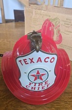 Vintage Texaco Fire Chief Helmet with original box picture