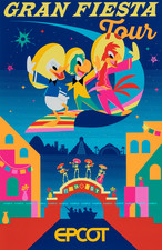 Epcot 2007 Gran Fiesta Tour Mexico Pavilion Poster 11 x 17 World Showcase picture