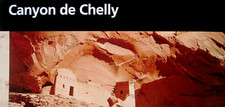 Canyon de Chelly National Monument National Park Service Unigrid Brochure Map picture