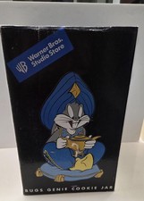 Looney Tunes Warner Bros. 1998 Bug Bunny Genie Cookie Jar NEVER OPENED NEW picture