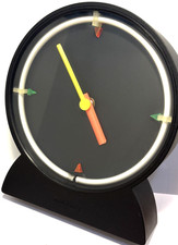 RETRO 80'S RADIO SHACK VINTAGE CLOCK. CLOCK MECHANISM WORKS *SEE DESCRIPTION* picture