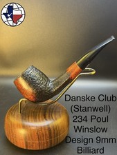 Danske Club (Stanwell Sub) 234 Poul Winslow Design 9mm Billiard Tobacco Pipe picture
