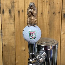 Caddyshack Golf Beer Tap Handle Bushwood Country Club Ball Gopher 4.5inch Mini picture