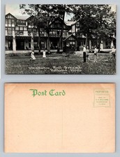 Bloomington, IL-Illinois, Washnawoo Clubhouse Ball Ground, Vintage Postcard picture